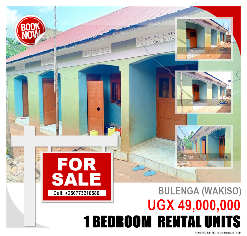 1 bedroom Rental units  for sale in Bulenga Wakiso Uganda, code: 205641