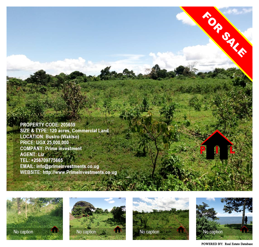 Commercial Land  for sale in Busiro Wakiso Uganda, code: 205659