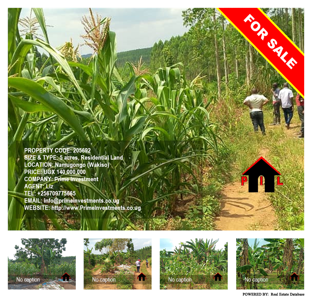 Residential Land  for sale in Namugongo Wakiso Uganda, code: 205692