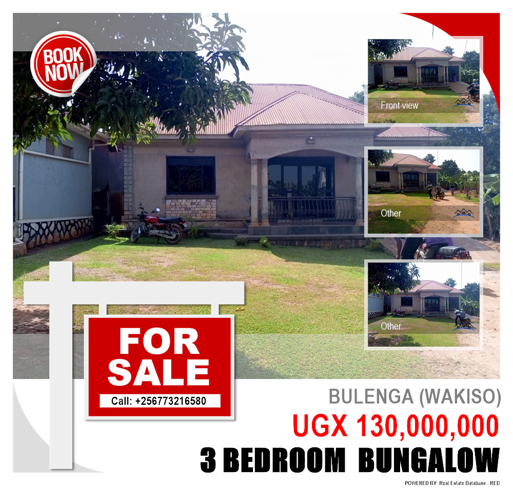 3 bedroom Bungalow  for sale in Bulenga Wakiso Uganda, code: 205711