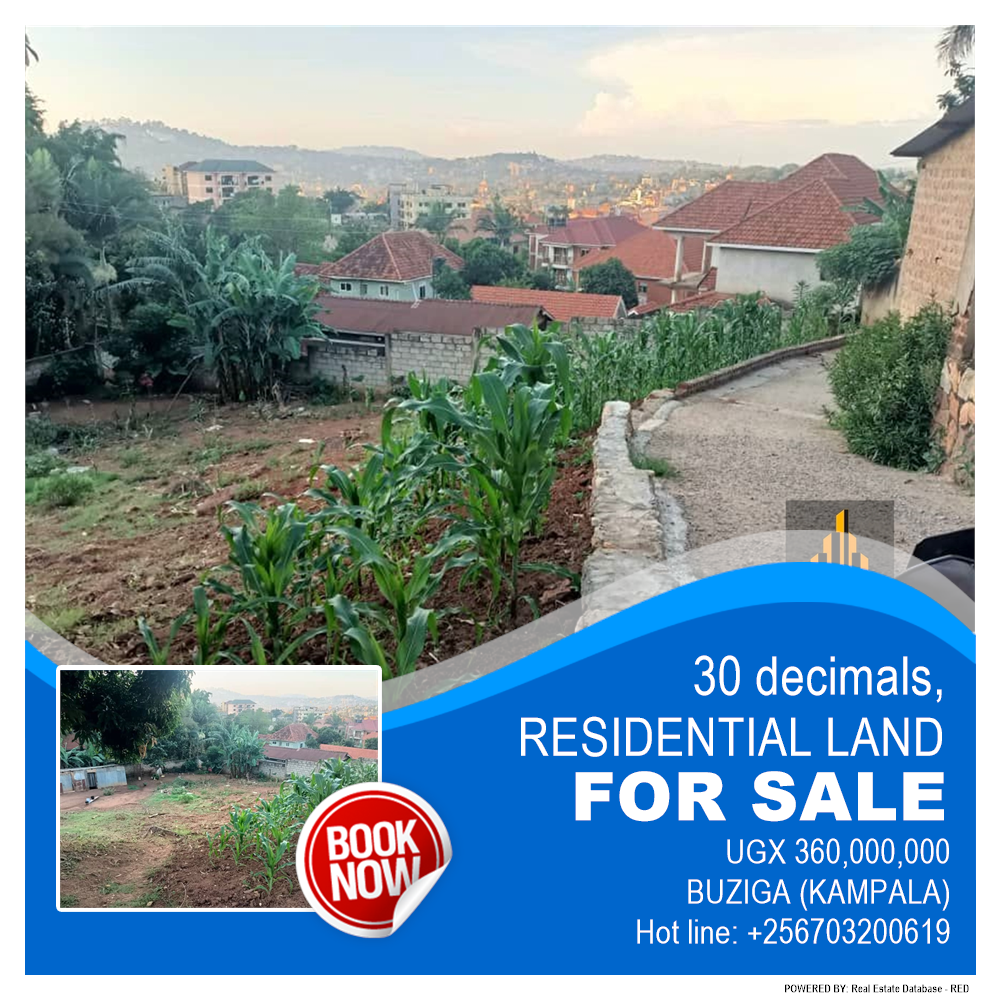 Residential Land  for sale in Buziga Kampala Uganda, code: 205788