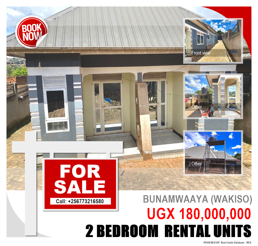 2 bedroom Rental units  for sale in Bunamwaaya Wakiso Uganda, code: 205858