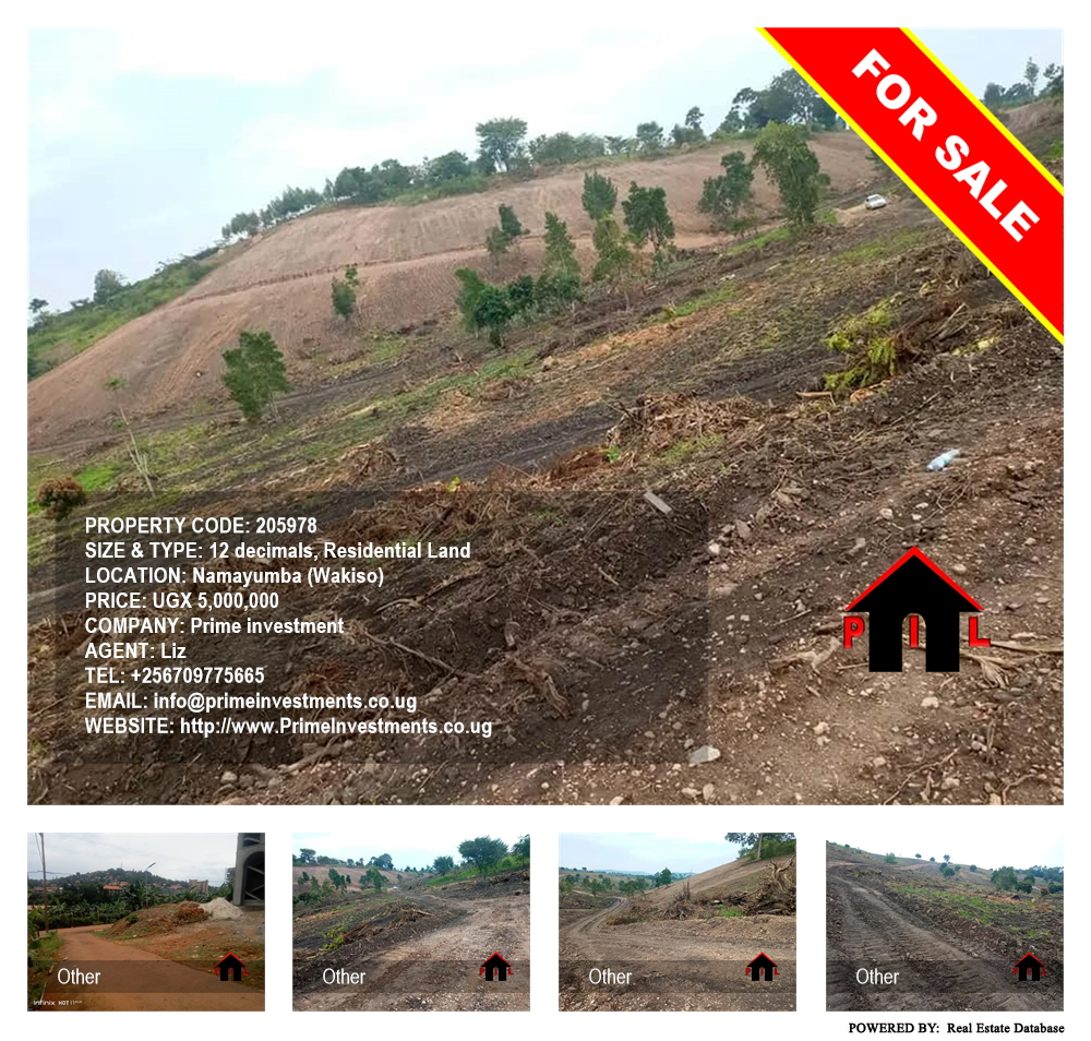 Residential Land  for sale in Namayumba Wakiso Uganda, code: 205978