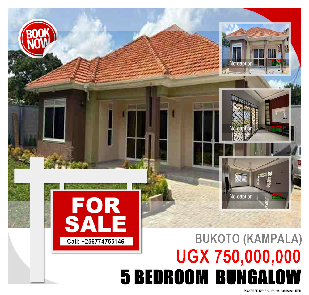 5 bedroom Bungalow  for sale in Bukoto Kampala Uganda, code: 206013