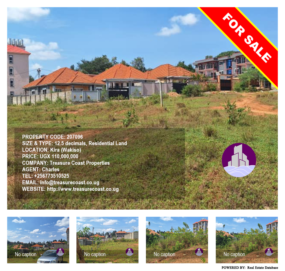 Residential Land  for sale in Kira Wakiso Uganda, code: 207096