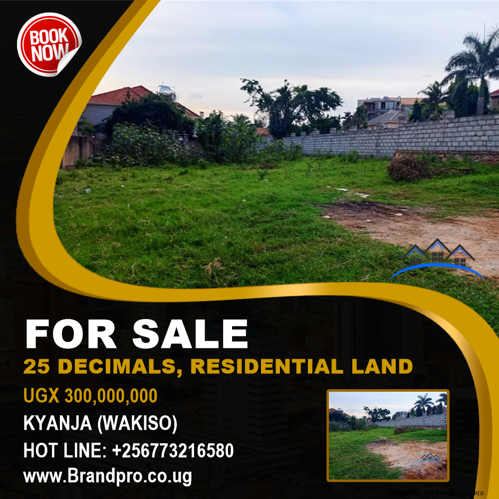 Residential Land  for sale in Kyanja Wakiso Uganda, code: 207114