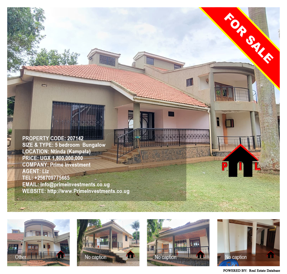 5 bedroom Bungalow  for sale in Ntinda Kampala Uganda, code: 207142
