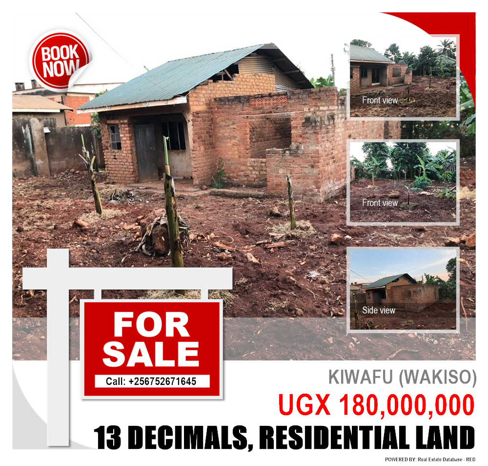 Residential Land  for sale in Kiwafu Wakiso Uganda, code: 207184