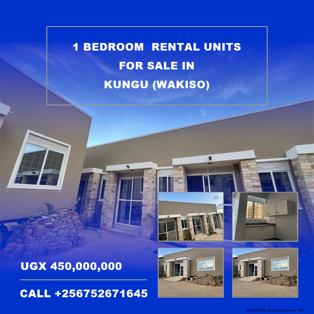 1 bedroom Rental units  for sale in Kungu Wakiso Uganda, code: 207200