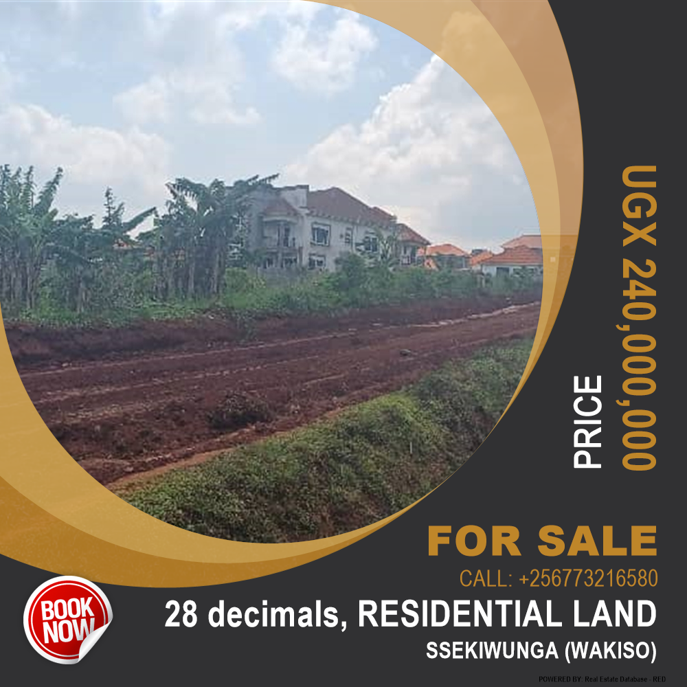 Residential Land  for sale in Ssekiwunga Wakiso Uganda, code: 207249