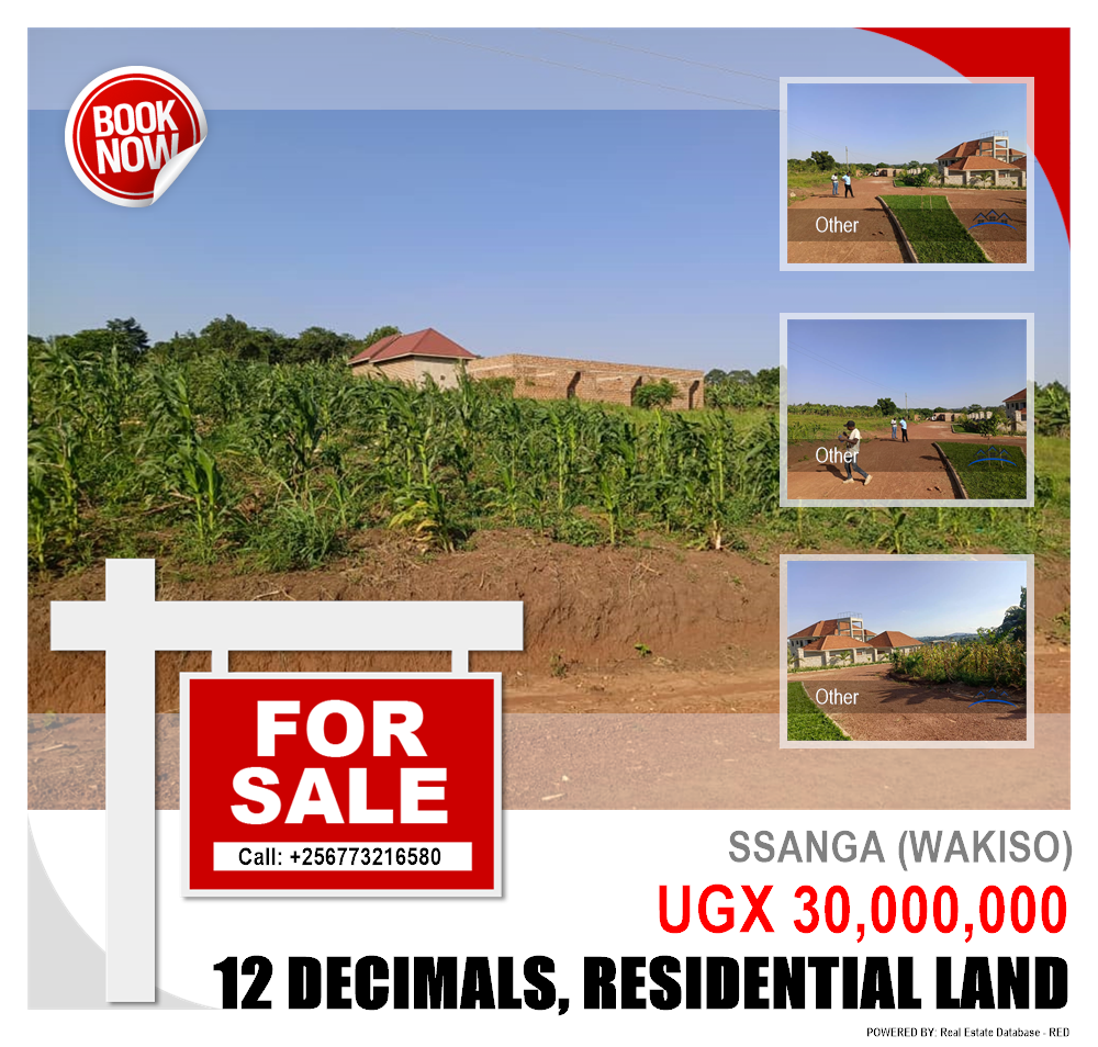 Residential Land  for sale in Ssanga Wakiso Uganda, code: 207281