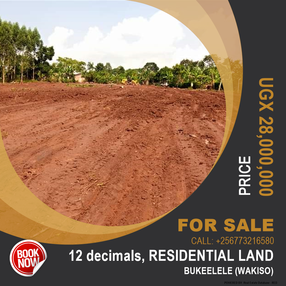 Residential Land  for sale in Bukeelele Wakiso Uganda, code: 207290