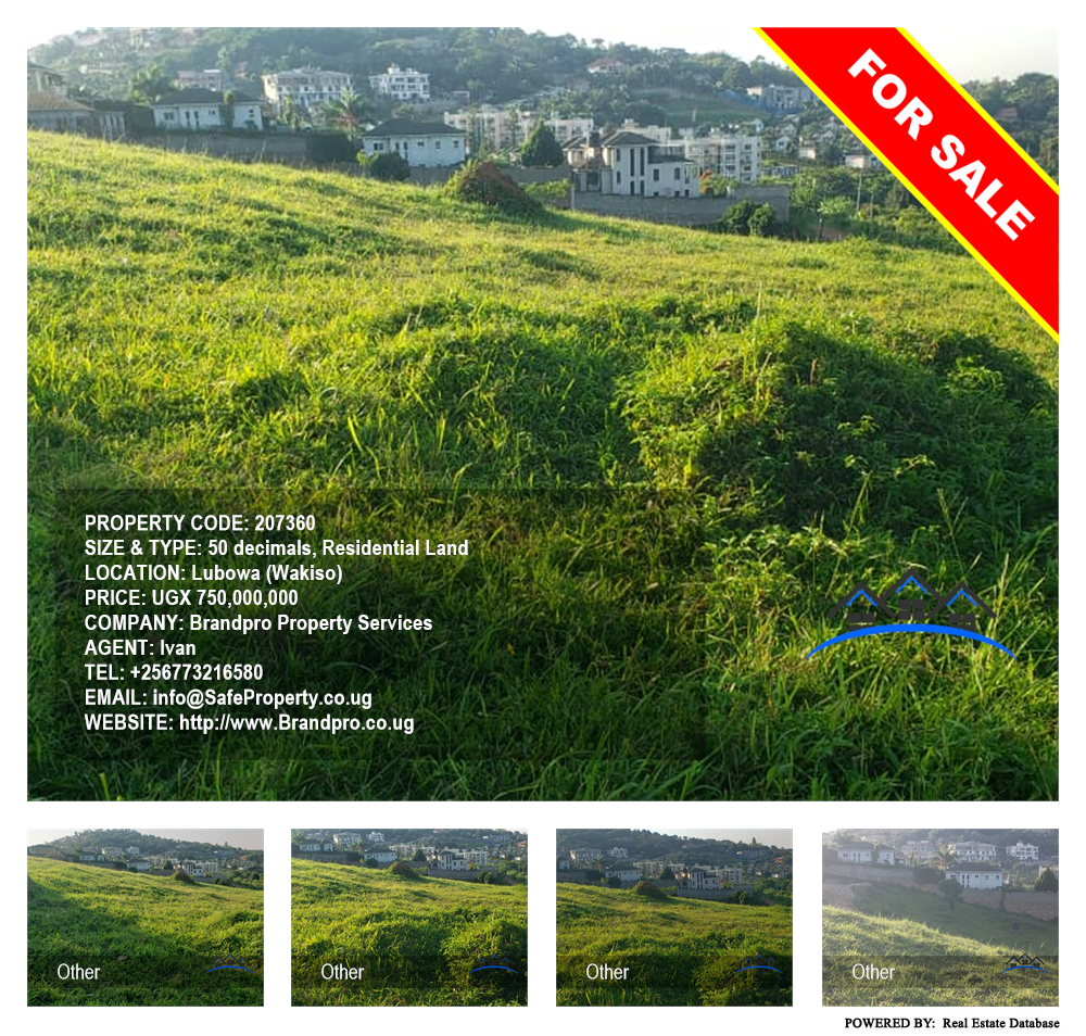 Residential Land  for sale in Lubowa Wakiso Uganda, code: 207360