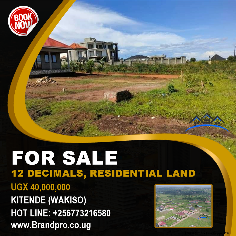 Residential Land  for sale in Kitende Wakiso Uganda, code: 207368