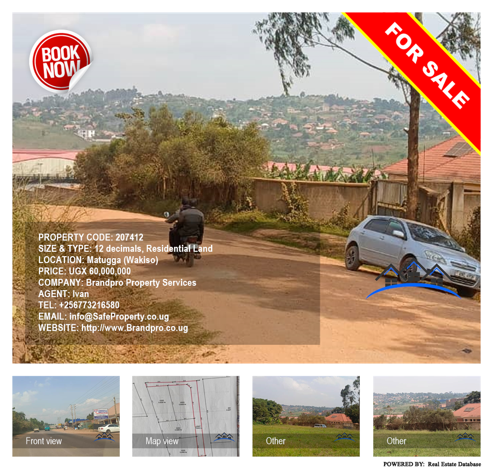 Residential Land  for sale in Matugga Wakiso Uganda, code: 207412