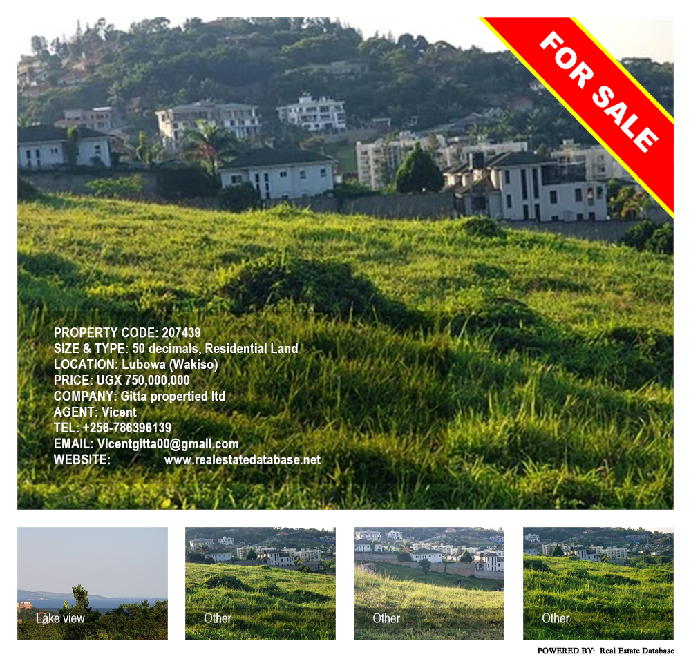 Residential Land  for sale in Lubowa Wakiso Uganda, code: 207439