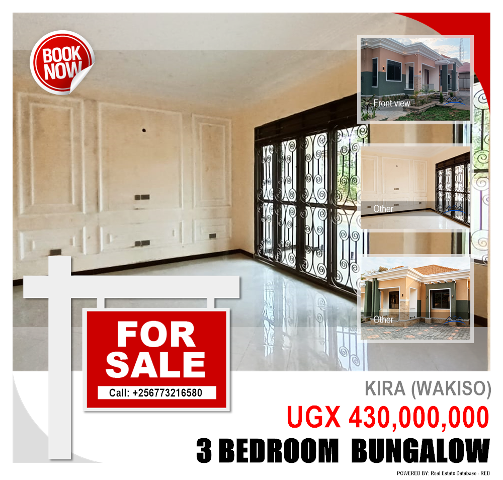 3 bedroom Bungalow  for sale in Kira Wakiso Uganda, code: 207650