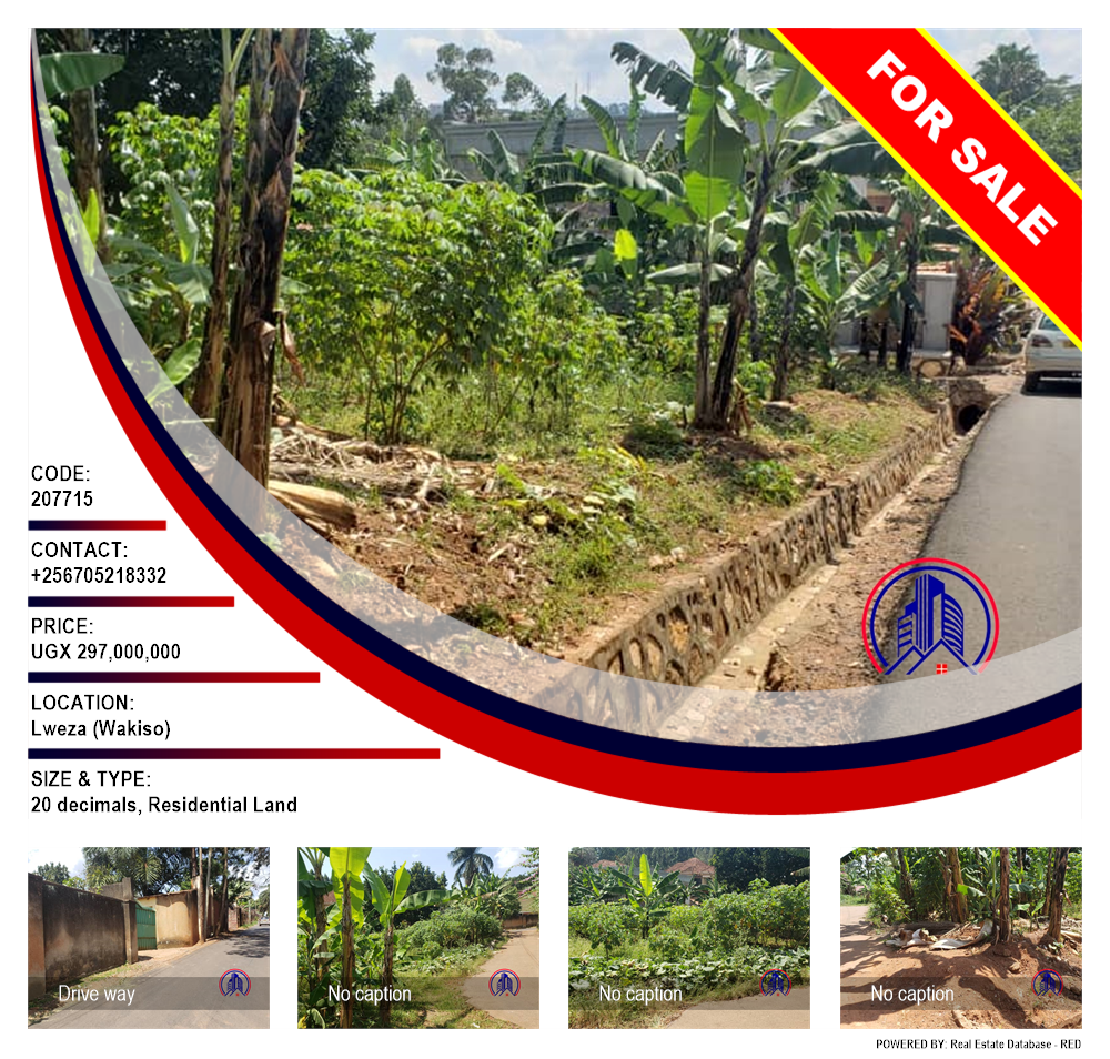 Residential Land  for sale in Lweza Wakiso Uganda, code: 207715