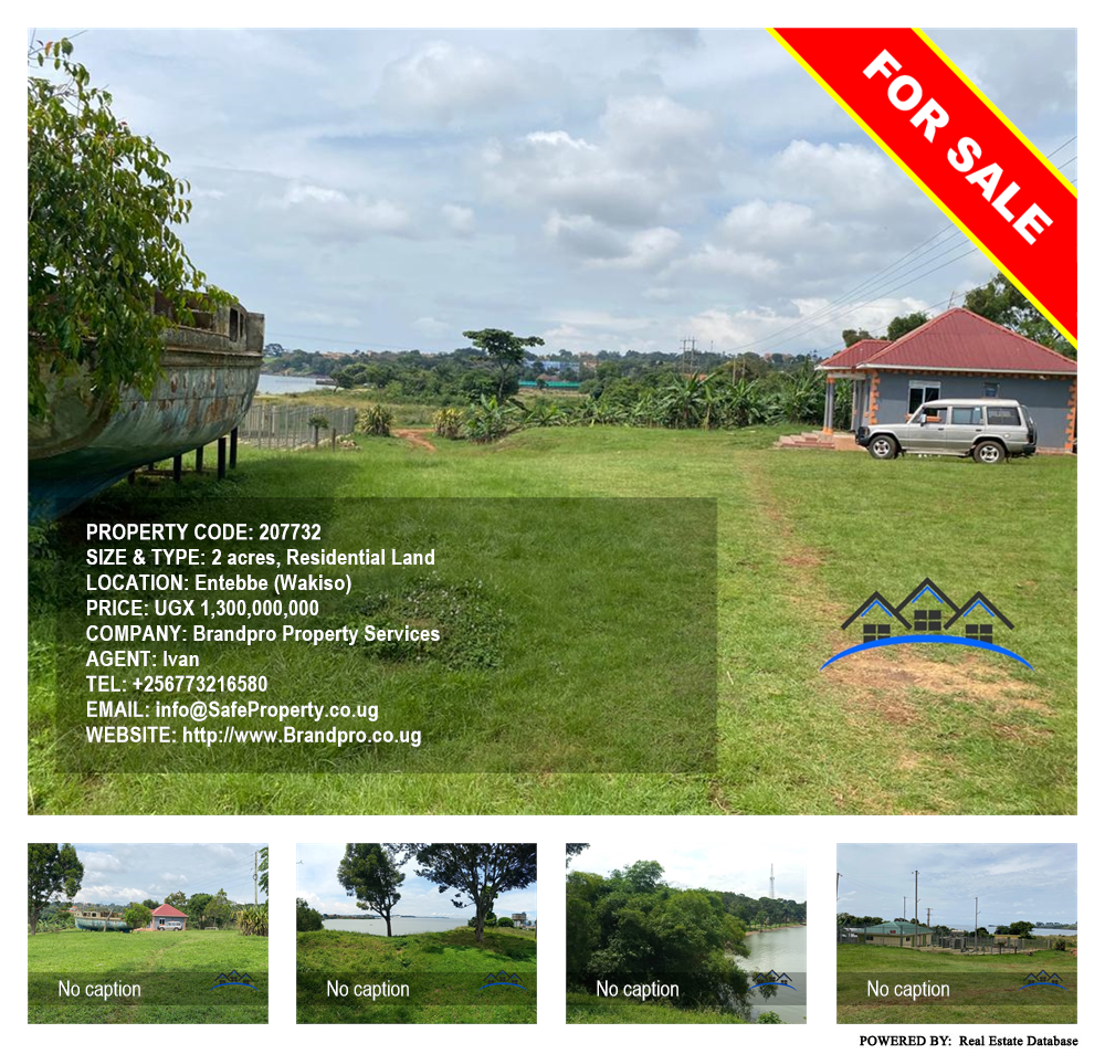 Residential Land  for sale in Entebbe Wakiso Uganda, code: 207732