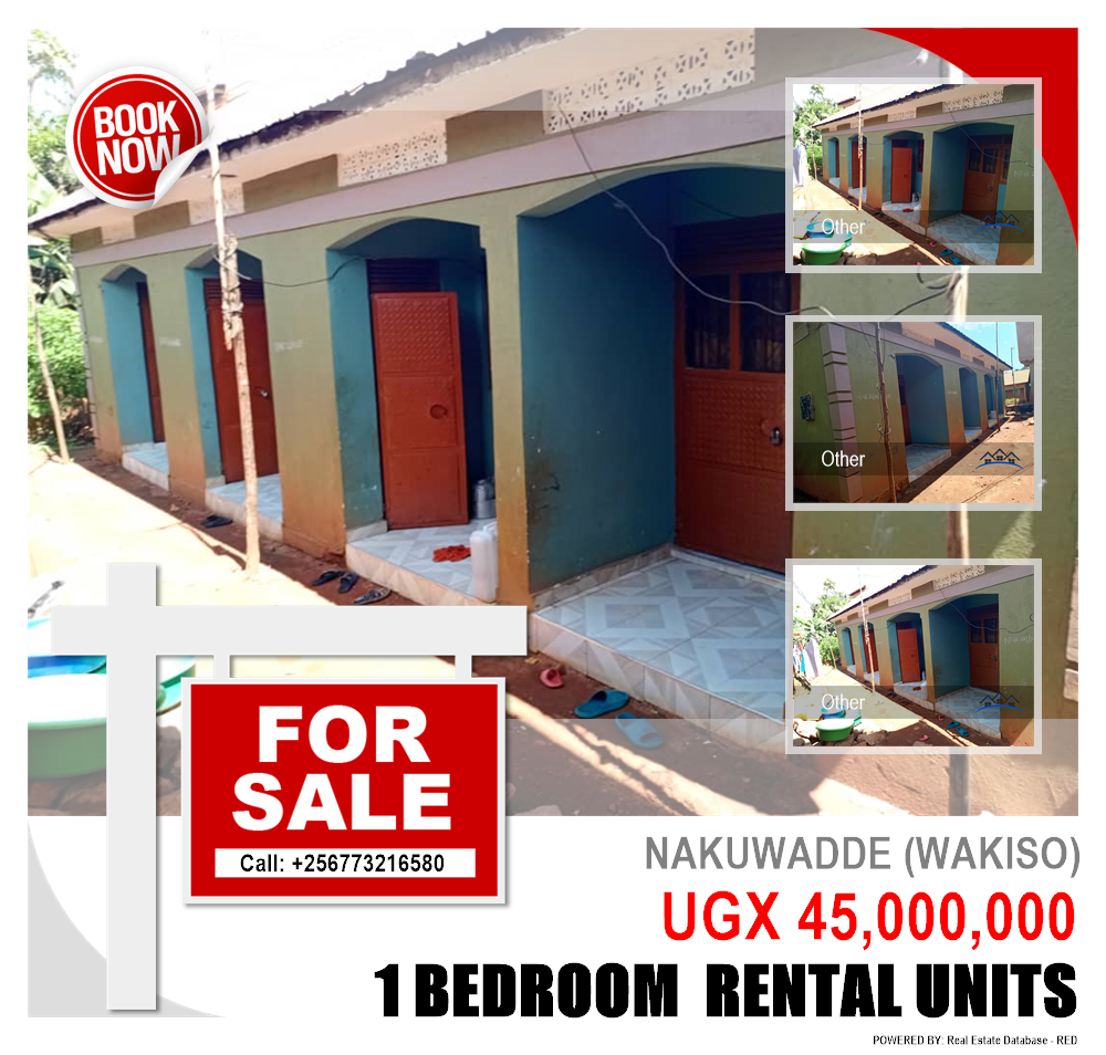 1 bedroom Rental units  for sale in Nakuwadde Wakiso Uganda, code: 207738