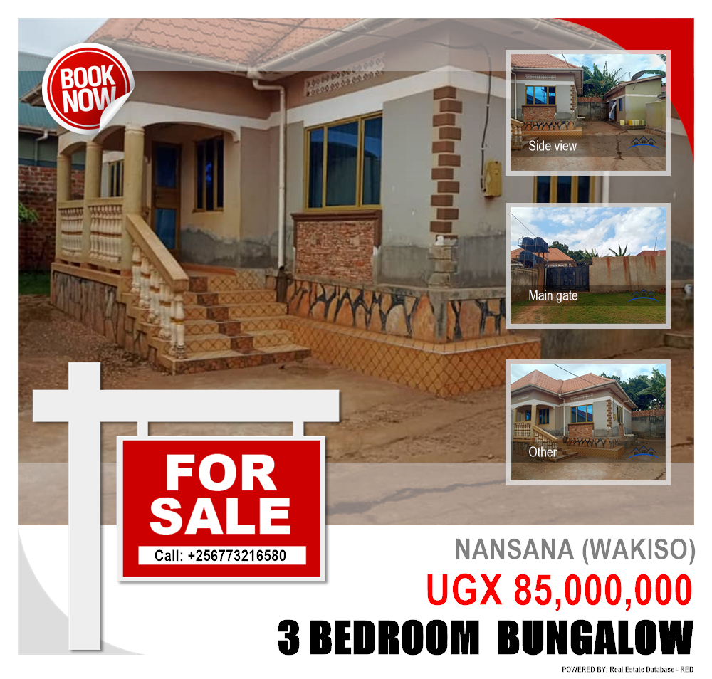 3 bedroom Bungalow  for sale in Nansana Wakiso Uganda, code: 207772