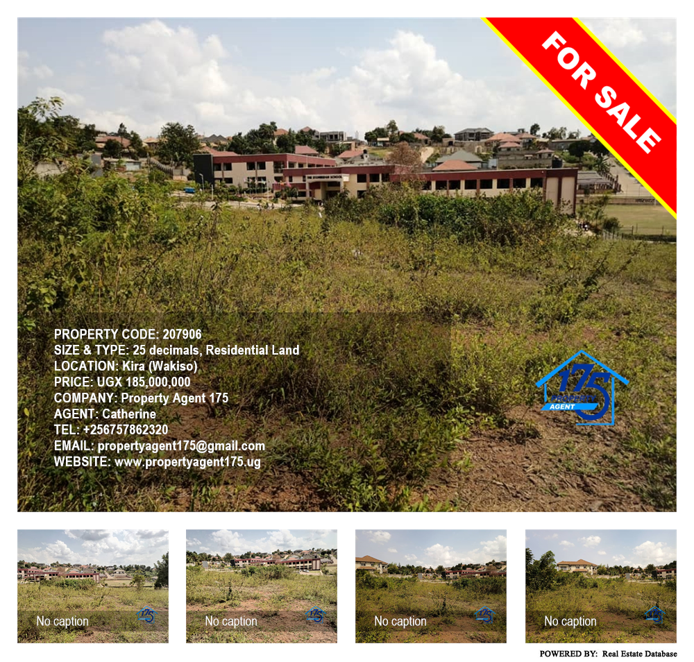 Residential Land  for sale in Kira Wakiso Uganda, code: 207906