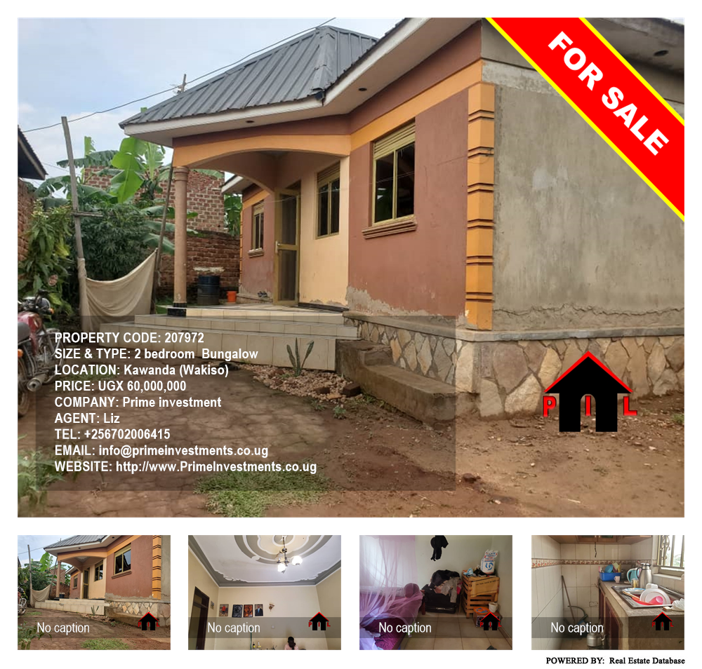 2 bedroom Bungalow  for sale in Kawanda Wakiso Uganda, code: 207972