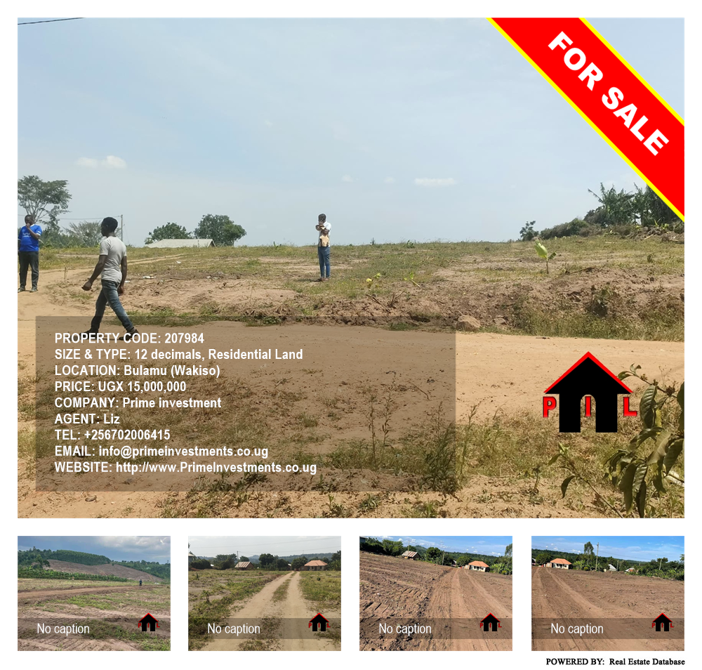 Residential Land  for sale in Bulamu Wakiso Uganda, code: 207984