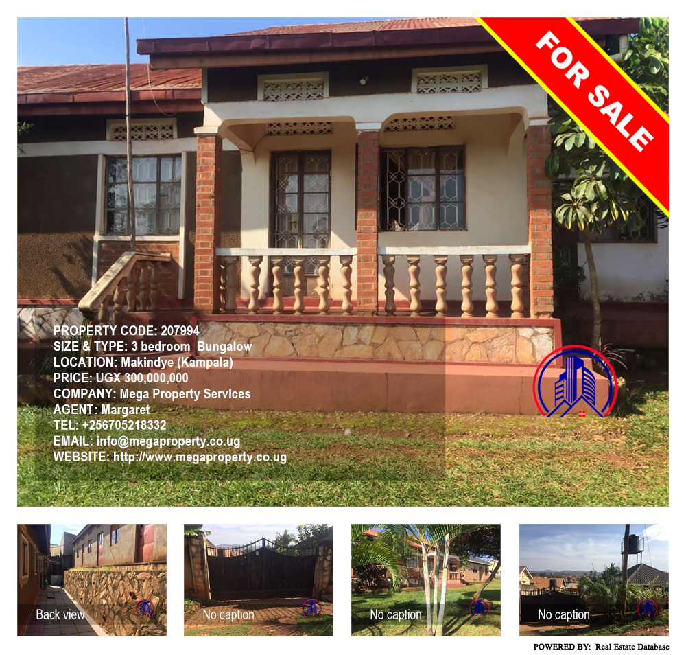 3 bedroom Bungalow  for sale in Makindye Kampala Uganda, code: 207994