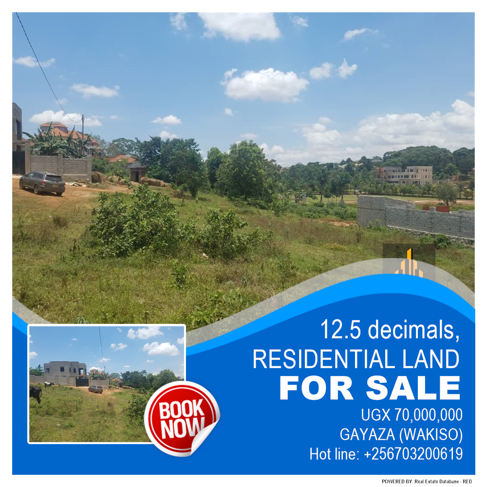 Residential Land  for sale in Gayaza Wakiso Uganda, code: 208020