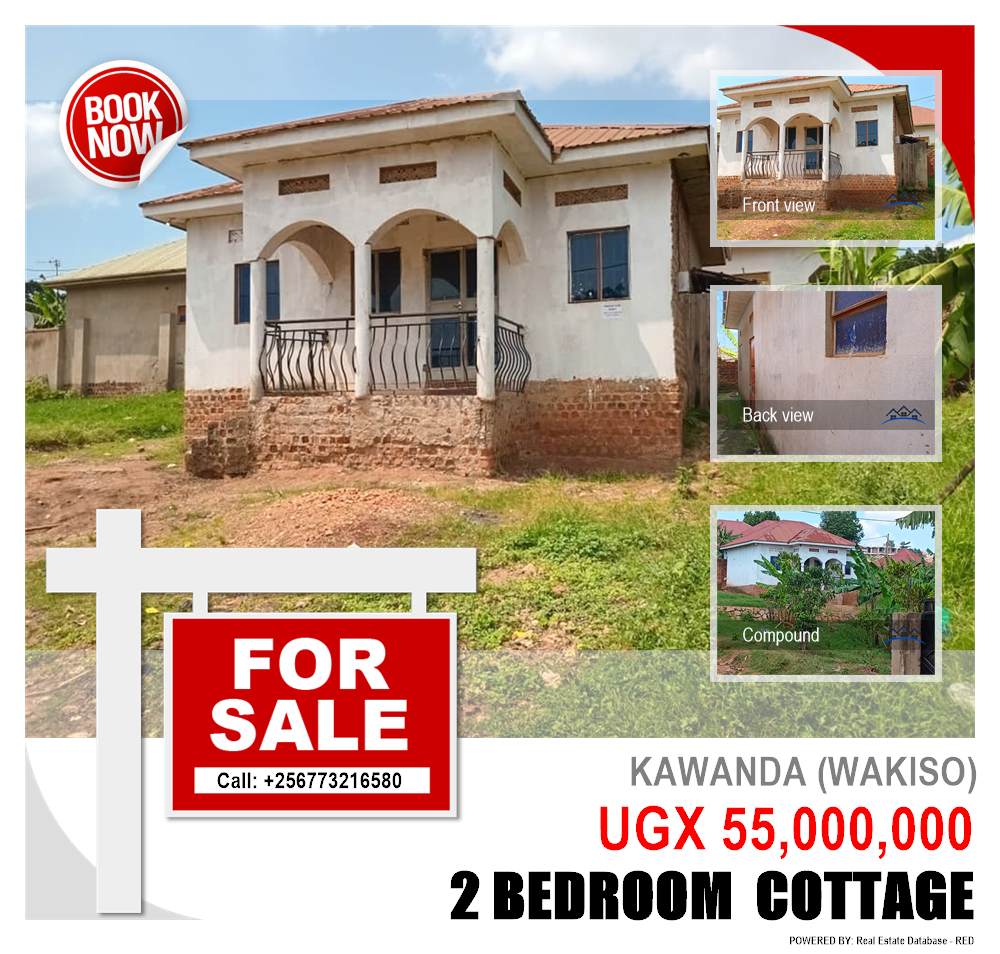 2 bedroom Cottage  for sale in Kawanda Wakiso Uganda, code: 208068