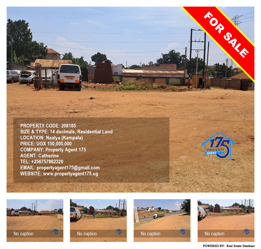 Residential Land  for sale in Naalya Kampala Uganda, code: 208185