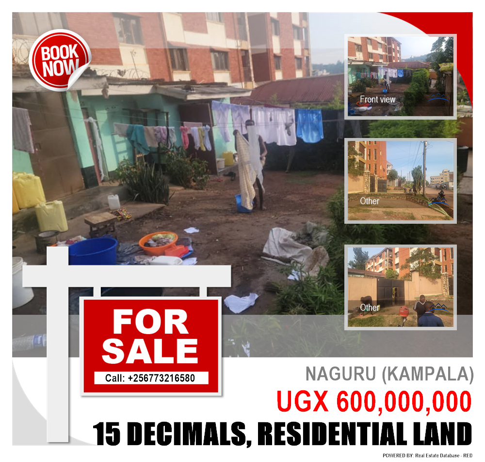 Residential Land  for sale in Naguru Kampala Uganda, code: 208193