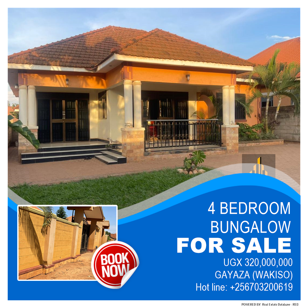 4 bedroom Bungalow  for sale in Gayaza Wakiso Uganda, code: 208266