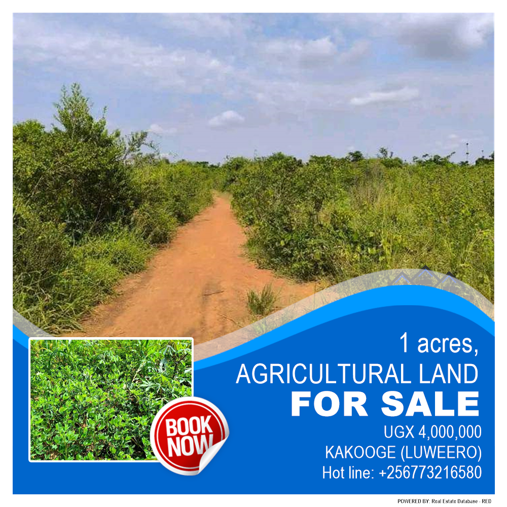 Agricultural Land  for sale in Kakooge Luweero Uganda, code: 208278