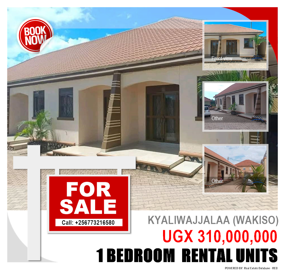 1 bedroom Rental units  for sale in Kyaliwajjalaa Wakiso Uganda, code: 208283