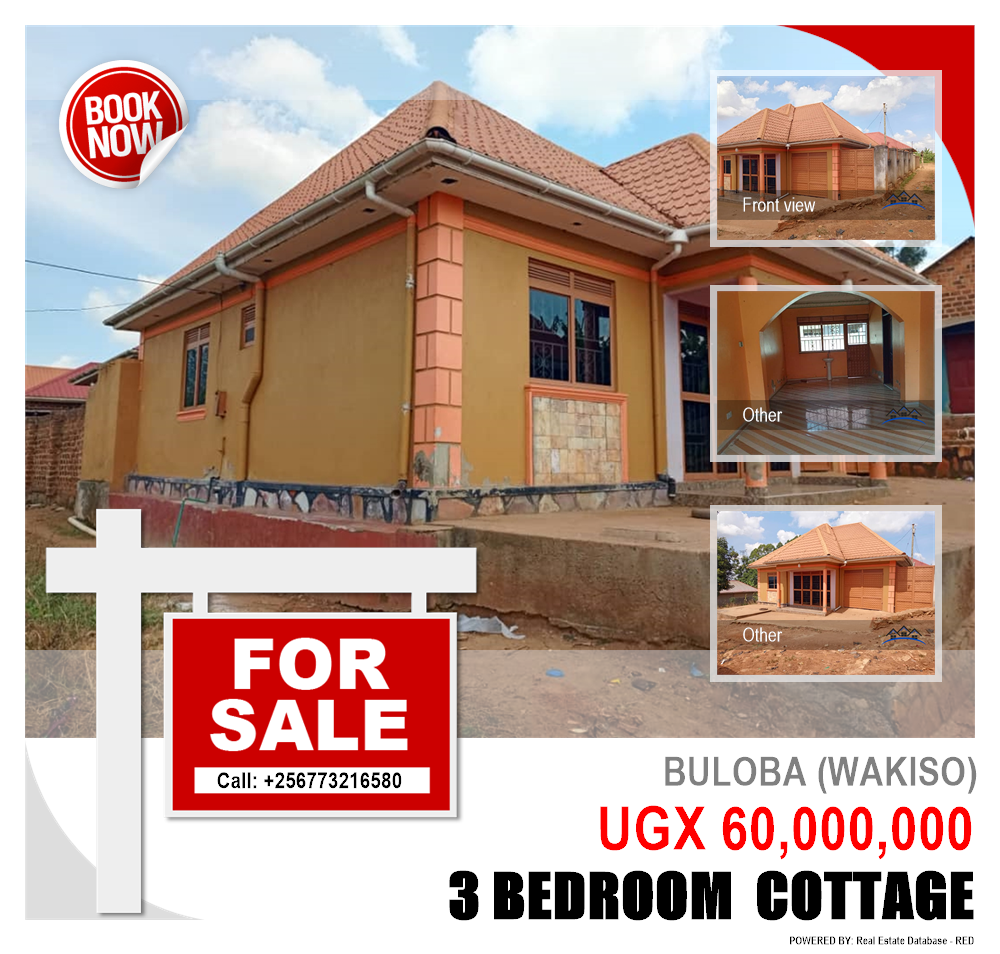 3 bedroom Cottage  for sale in Buloba Wakiso Uganda, code: 208293