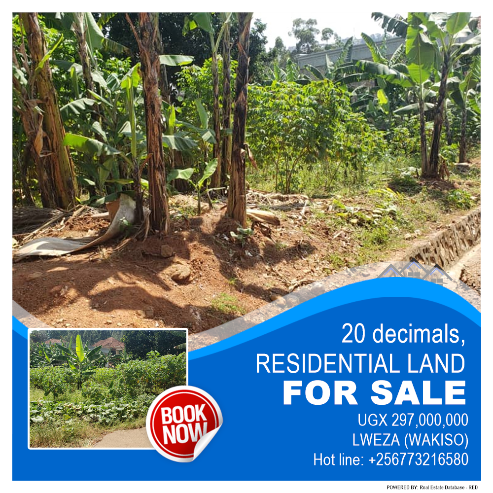 Residential Land  for sale in Lweza Wakiso Uganda, code: 208298