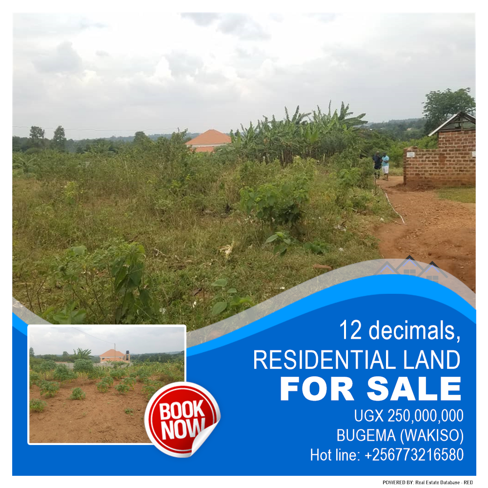 Residential Land  for sale in Bugema Wakiso Uganda, code: 208300