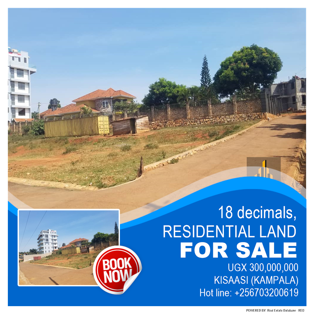 Residential Land  for sale in Kisaasi Kampala Uganda, code: 208343