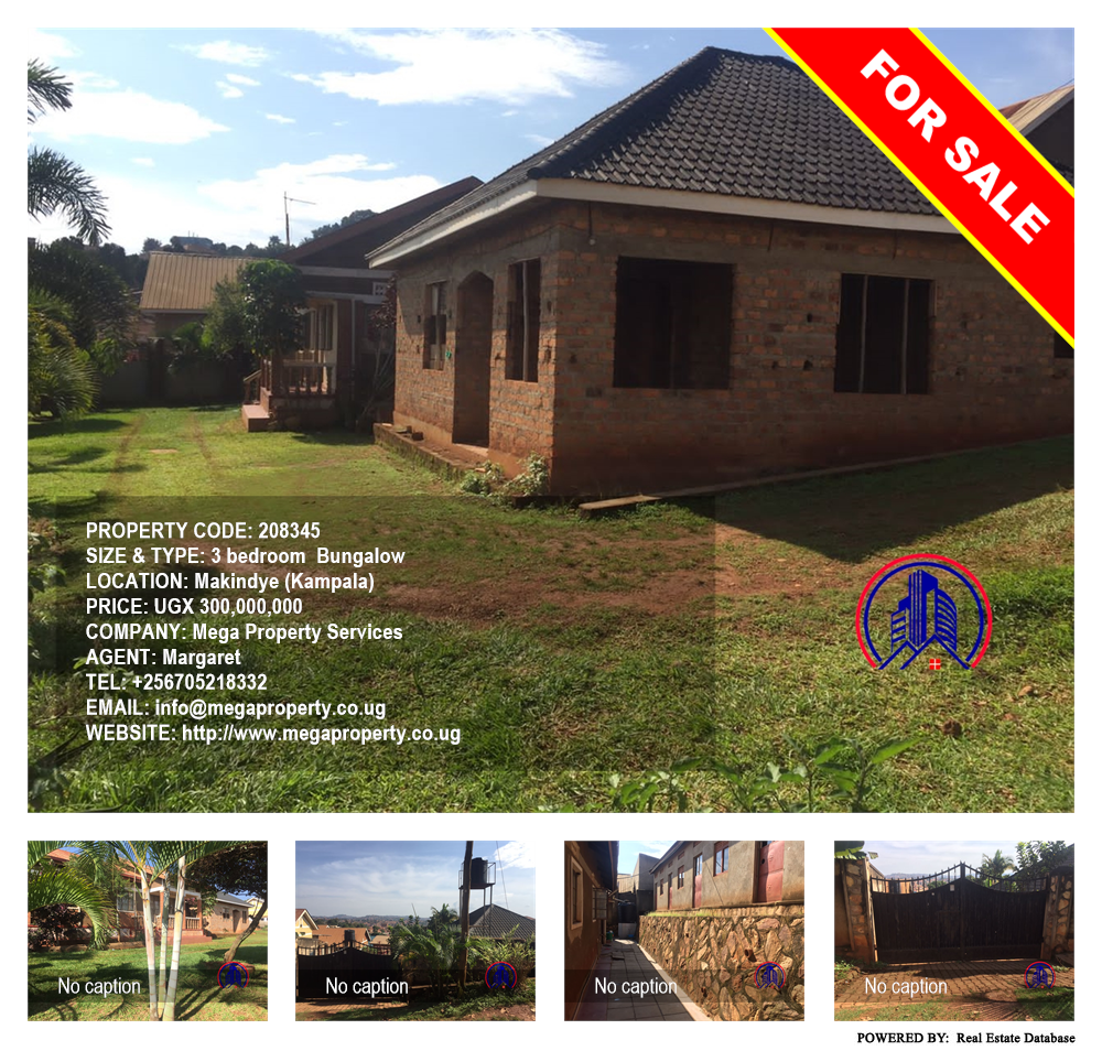 3 bedroom Bungalow  for sale in Makindye Kampala Uganda, code: 208345