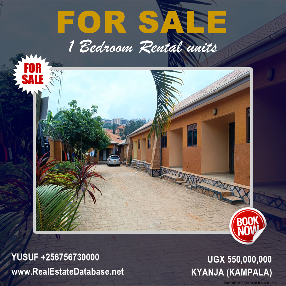 1 bedroom Rental units  for sale in Kyanja Kampala Uganda, code: 208383