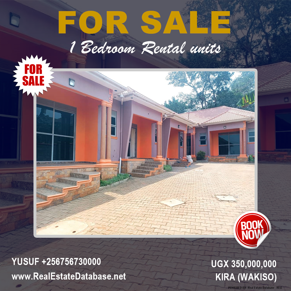 1 bedroom Rental units  for sale in Kira Wakiso Uganda, code: 208384