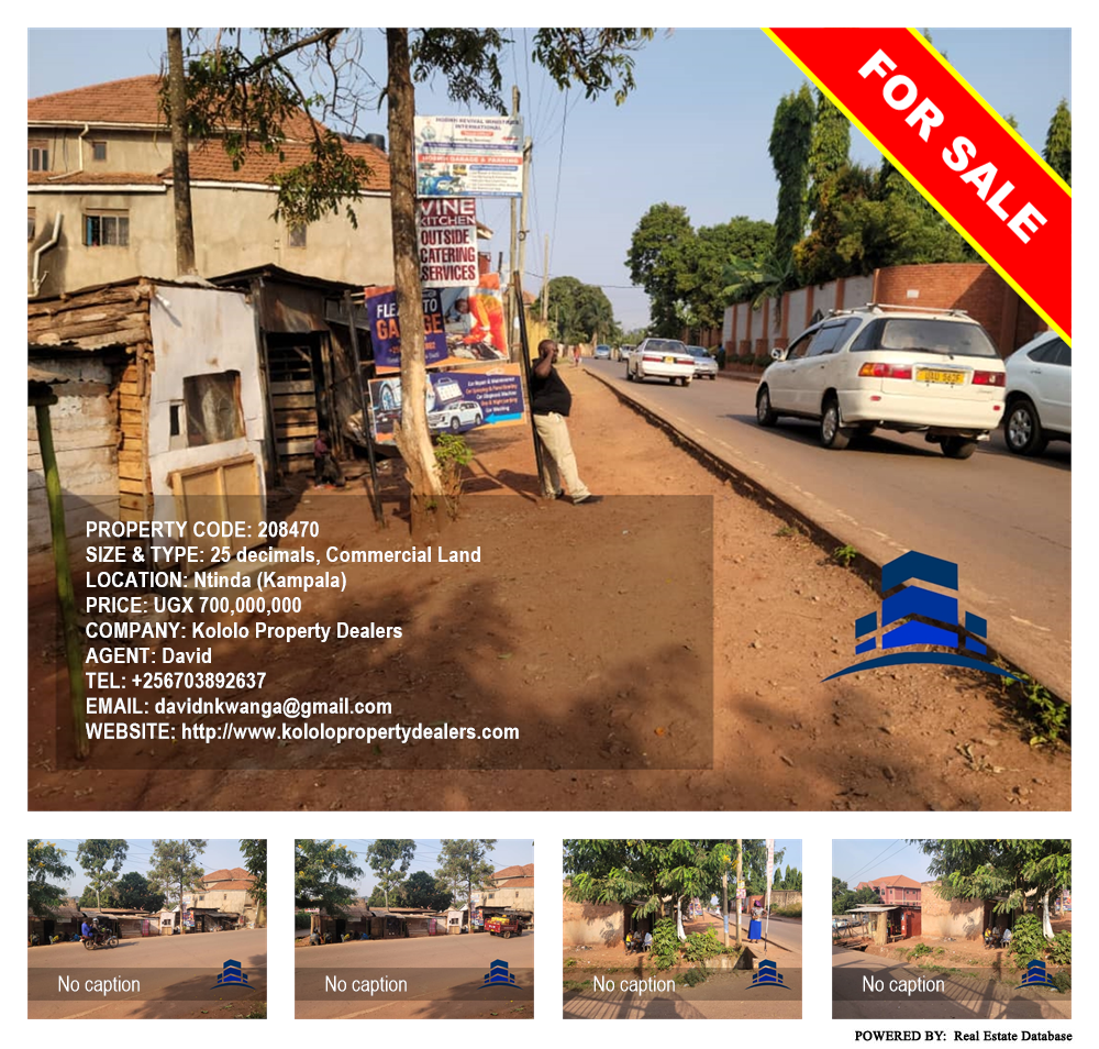 Commercial Land  for sale in Ntinda Kampala Uganda, code: 208470