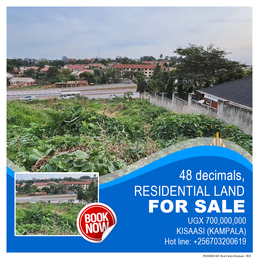 Residential Land  for sale in Kisaasi Kampala Uganda, code: 208492