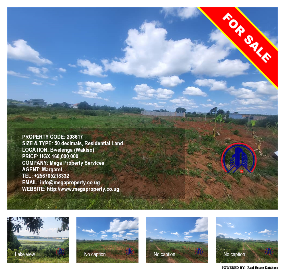 Residential Land  for sale in Bwelenga Wakiso Uganda, code: 208617