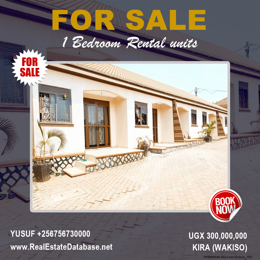 1 bedroom Rental units  for sale in Kira Wakiso Uganda, code: 208658