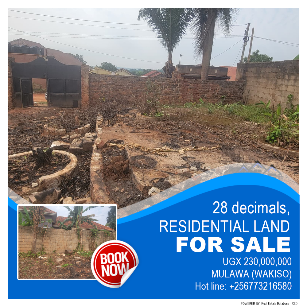 Residential Land  for sale in Mulawa Wakiso Uganda, code: 208676