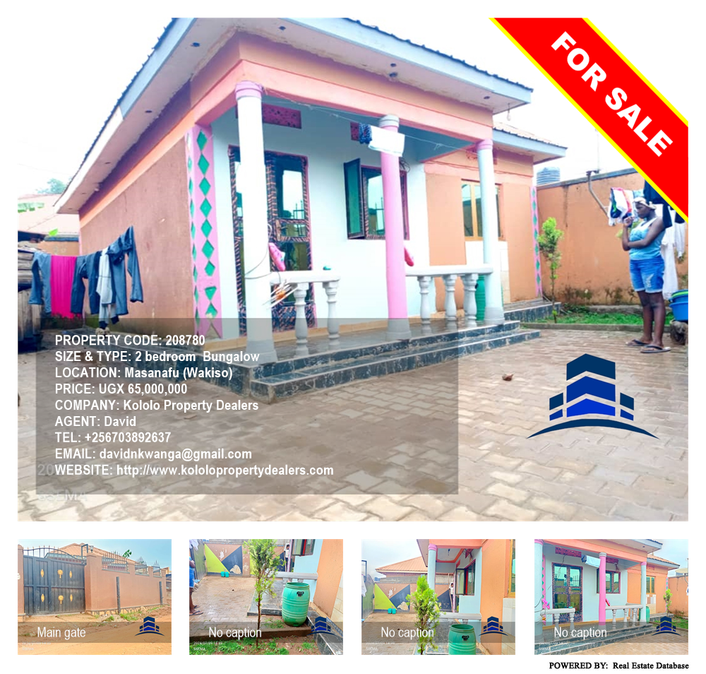 2 bedroom Bungalow  for sale in Masanafu Wakiso Uganda, code: 208780