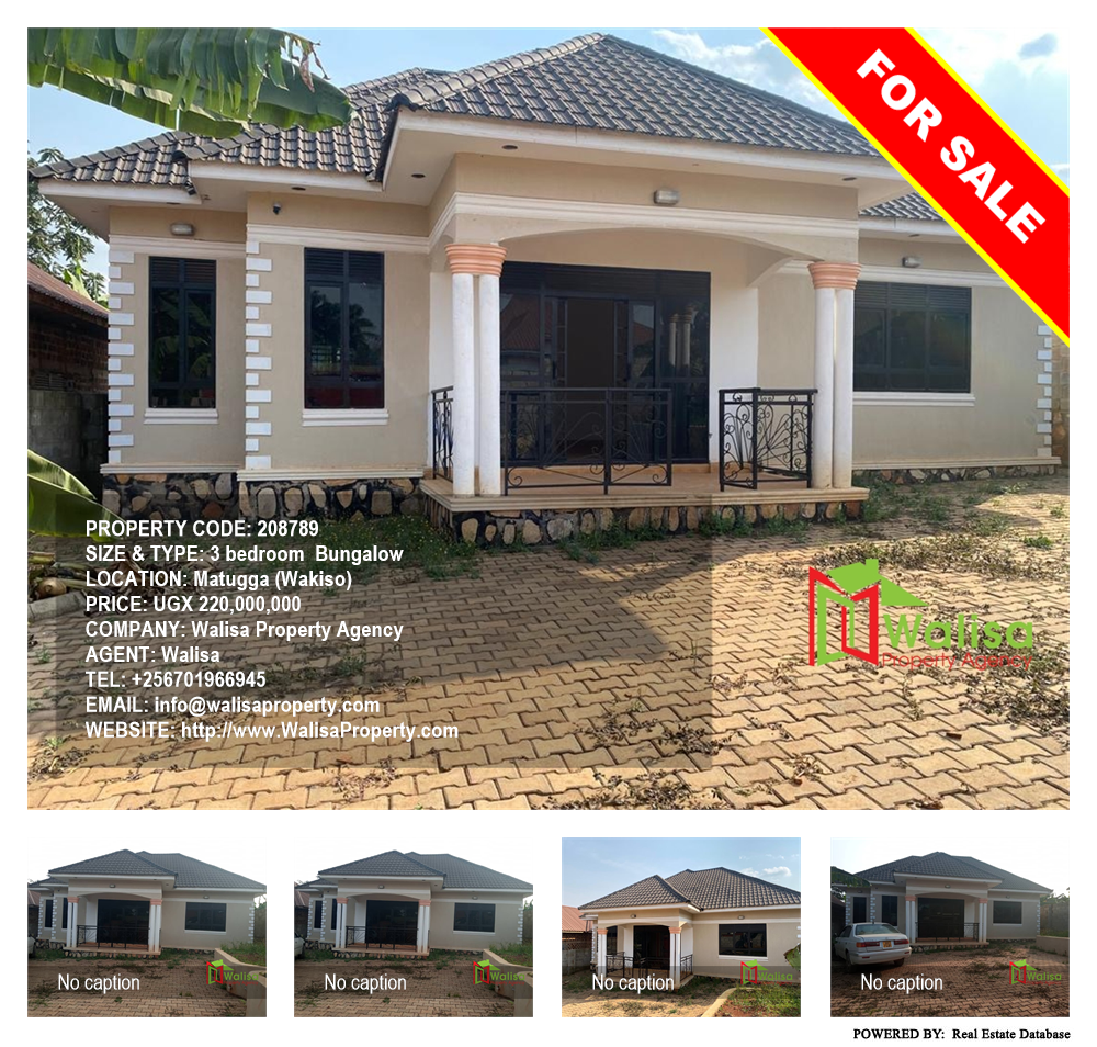 3 bedroom Bungalow  for sale in Matugga Wakiso Uganda, code: 208789